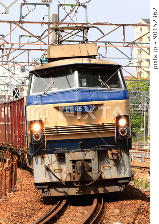 EF66 27牽引　貨物列車 90152362