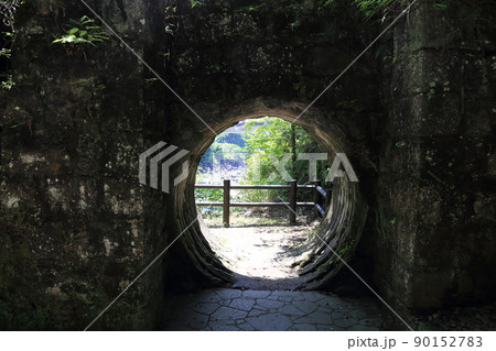 曽木第一発電所（ヘッドタンク・導水路跡）【鹿児島県伊佐市・曾木の滝公園内】 90152783