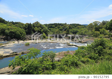 曾木（そぎ）の滝公園　【東洋のナイアガラ・鹿児島県伊佐市】 90152795