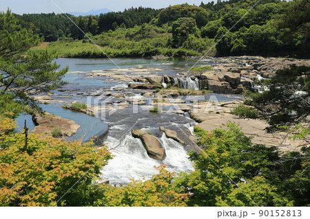 曾木（そぎ）の滝公園　【東洋のナイアガラ・鹿児島県伊佐市】 90152813