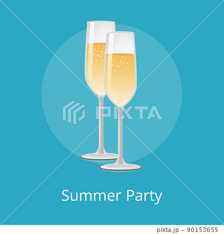 Summer Party Champagne Classical Luxury Alcohol 90153655