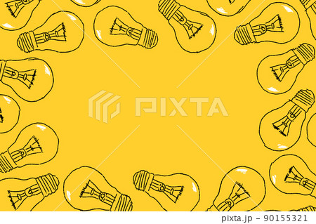 Light bulbs on yellow Light bulbs on yellow 90155321