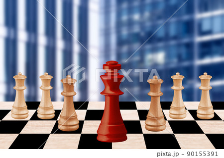 市松文様 チェッカーボード チェスボード 90155391