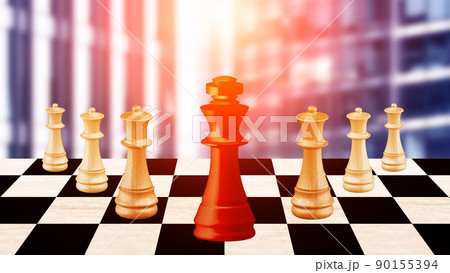 市松文様 チェッカーボード チェスボード 90155394