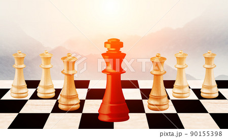 市松文様 チェッカーボード チェスボード 90155398