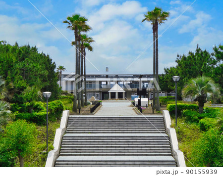 湘南海岸公園の入口階段 90155939