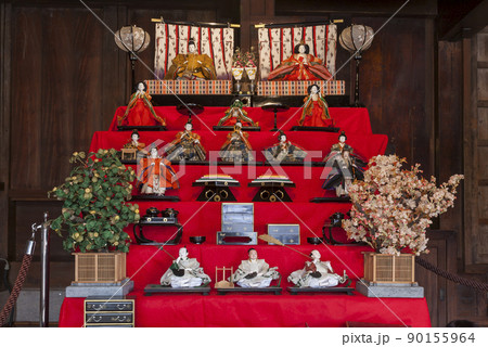 ひな人形　雛人形　昭和　レトロ　桃の節句 90155964