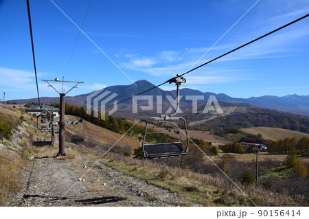 秋の車山高原スカイパーク 秋の車山高原スカイパーク 90156414