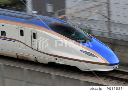 上越新幹線／北陸新幹線E7系（流し撮り） 90156824