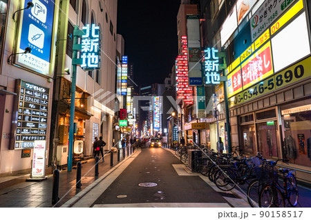 《大阪府》北新地・大人の歓楽街 90158517