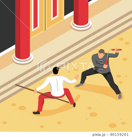 Kung Fu Battle Composition 90159201