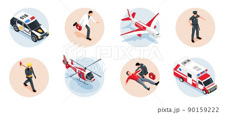 Emergency Services Round Compositions 90159222