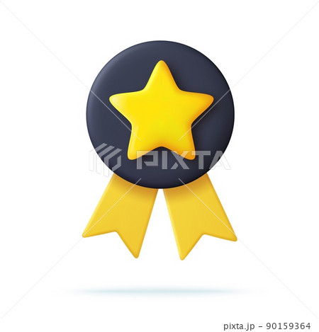 3d Winner medal with ribbon. 90159364