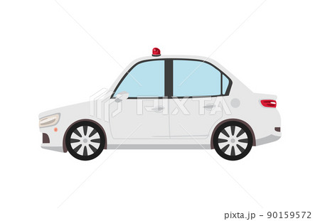 横側から見た覆面パトカー 90159572