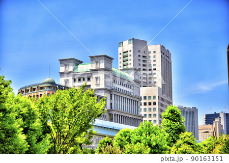 【東京】港区　浜松町周辺の都市風景 90163151