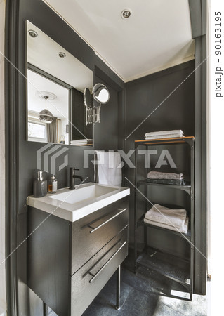 Interior design of beautiful and elegant bathroom Interior design of beautiful and elegant bathroom 90163195