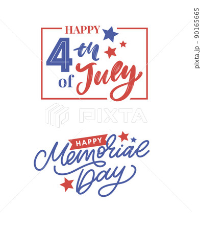 Happy Memorial Day - Stars and Stripes Letter Happy Memorial Day - Stars and Stripes Letter 90165665