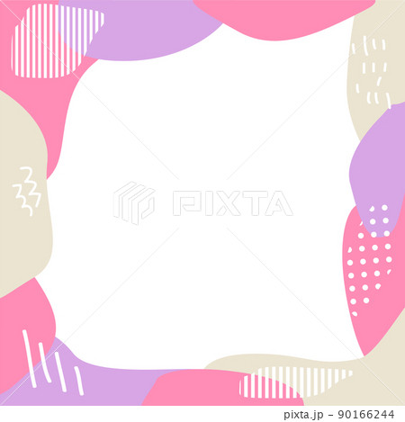 北欧柄の一筆箋のイラスト 90166244