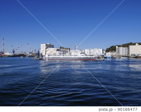 横須賀港の風景 90166477