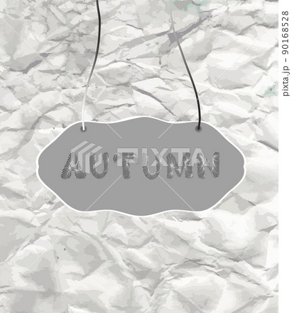 Autumn greeting card 90168528