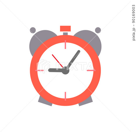 Old Round Alarm Clock with Mechanic System Inside 90169003