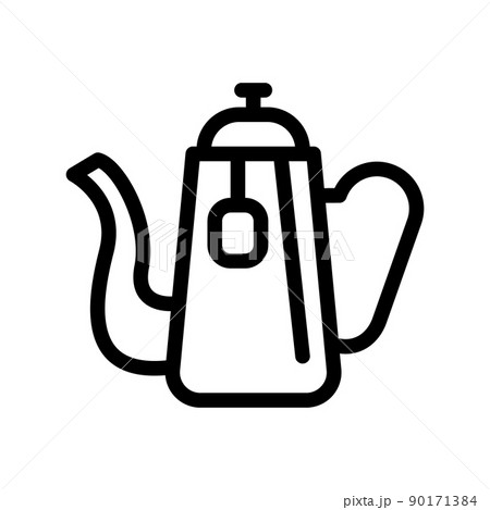 Illustration Vector Graphic of Teapot Icon Illustration Vector Graphic of Teapot Icon 90171384