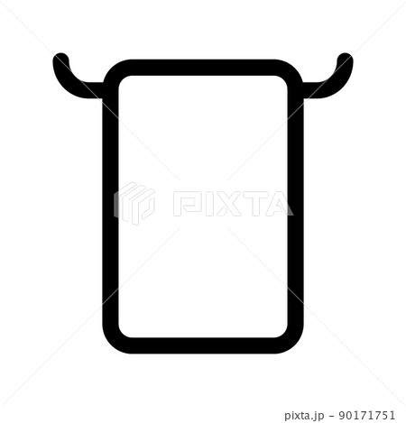 Illustration Vector Graphic of Towel Icon Illustration Vector Graphic of Towel Icon 90171751