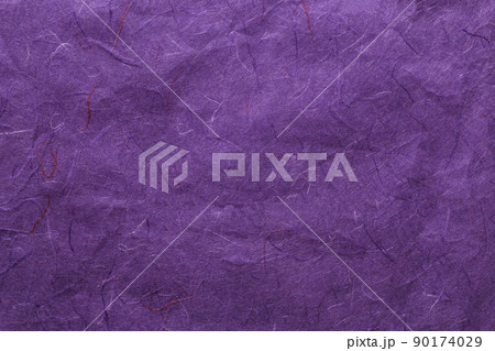 Purple color mulberry paper texture background. 90174029