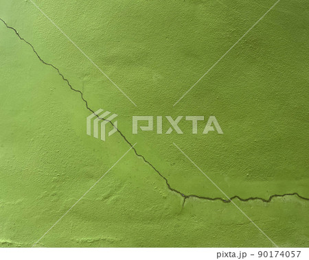Green color with an old grunge wall concrete texture as a background. 90174057