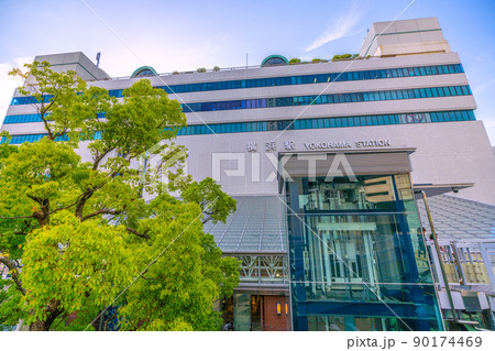 日本の横浜都市景観 横浜駅(東口)などを望む=2022年5月27日 日本の横浜都市景観 横浜駅(東口)などを望む=2022年5月27日 90174469
