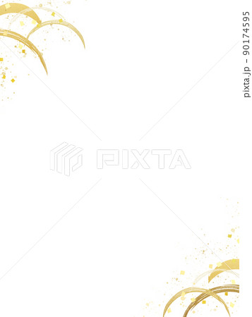 シンプルな和風の背景 90174595