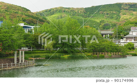 池田湖公園（長崎県大村市） 90174996