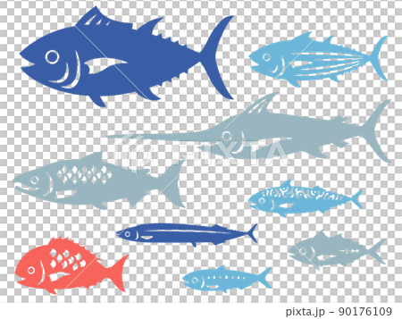 魚插圖集 90176109