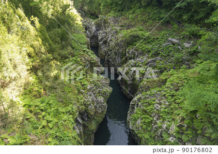 高千穂峡の景観 90176802