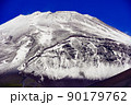 冠雪の富士山 90179762