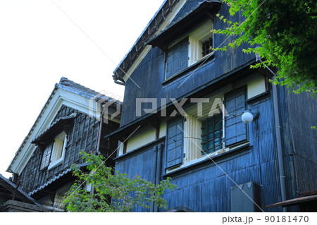 川原町の古い街並み 川原町の古い街並み 90181470