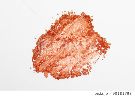 オレンジのアイシャドウ 90181798