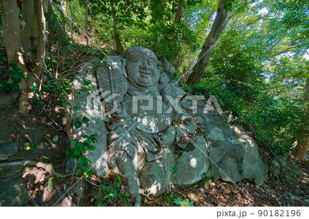 神奈川県大磯町の王城山横穴墓群(大黒様) 神奈川県大磯町の王城山横穴墓群(大黒様) 90182196