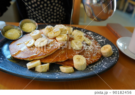 ネバダ州ラスベガス 朝食のパンケーキ ネバダ州ラスベガス 朝食のパンケーキ 90182456
