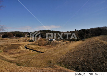 宮沢溜池の堤体 90182522