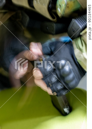 Ammunition of iron military weapon during Ukraine war 90184465