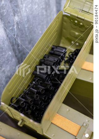 Ammunition of bullets in iron shell during Ukraine war Ammunition of bullets in iron shell during Ukraine war 90184474
