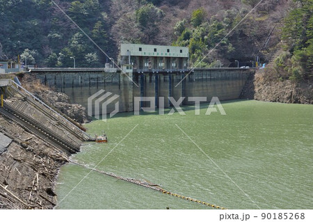 猿谷ダムと猿谷貯水池 猿谷ダムと猿谷貯水池 90185268
