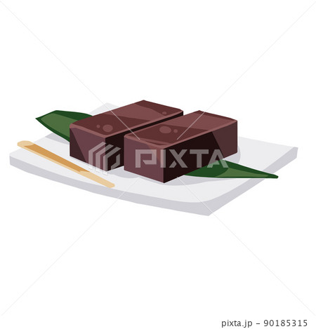 羊羹　イラスト 90185315