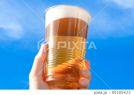 ビール　プラスチックカップ 90185423