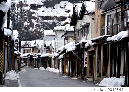 雪国の風景2（長岡市栃尾地区） 90193494