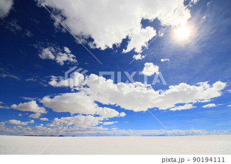 ウユニ塩湖 90194111