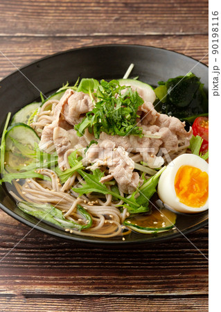 冷しゃぶ蕎麦 90198116