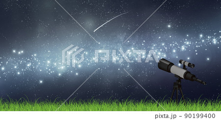 天体観測　天の川 90199400