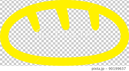 Bread icon illustration 90199637